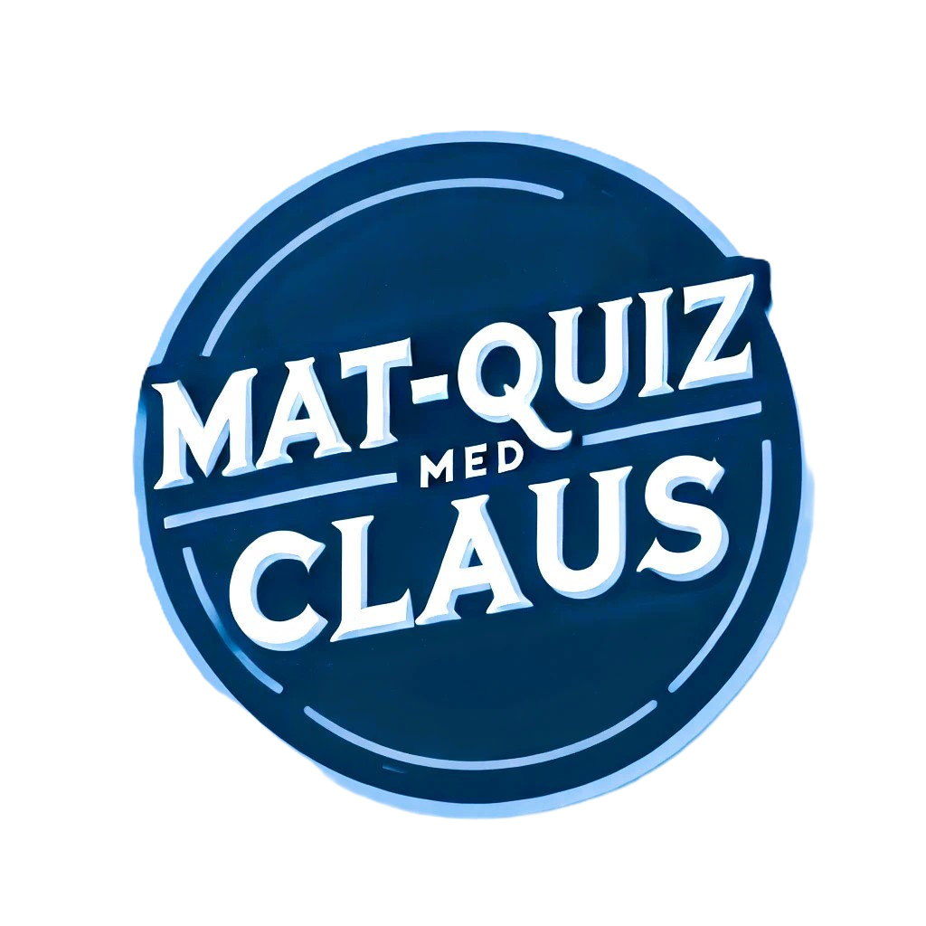 Mat-quiz med Claus